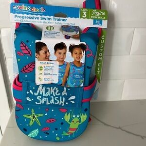 Swim School Progressive Swim Trainer Level 3Shark Theme  Ages 2-5